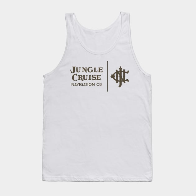 Jungle Cruise - Brown Tank Top by MadAboutDisney1